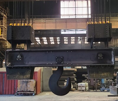 Fabrication des traverses pour un palonnier de CMU 120 tonnes