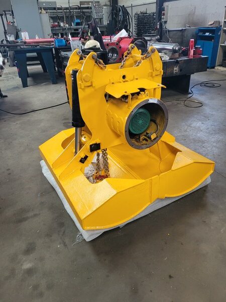 Remise en état d'une benne preneuse